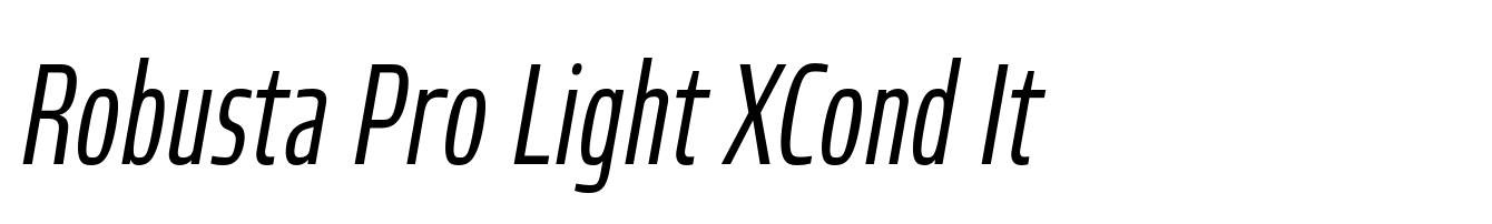 Robusta Pro Light XCond It